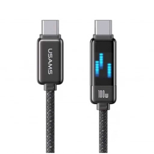 Cable de Datos Usams Meteor USB C a USB C 100W 1.2 Metros