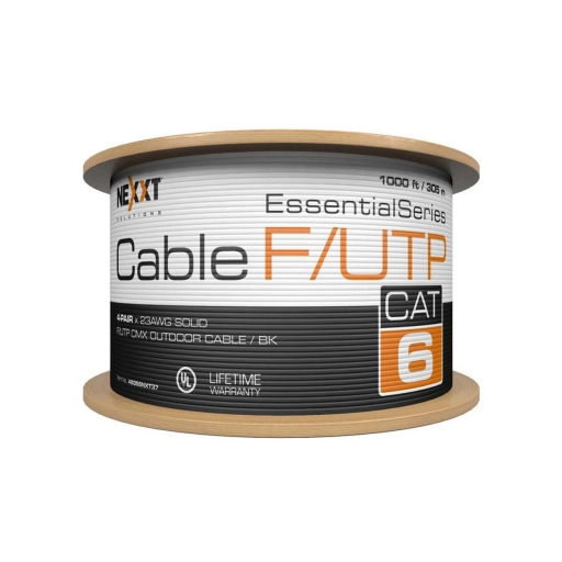 Cable de Red Nexxt F/UTP Cat6 Exterior CMX 305 m