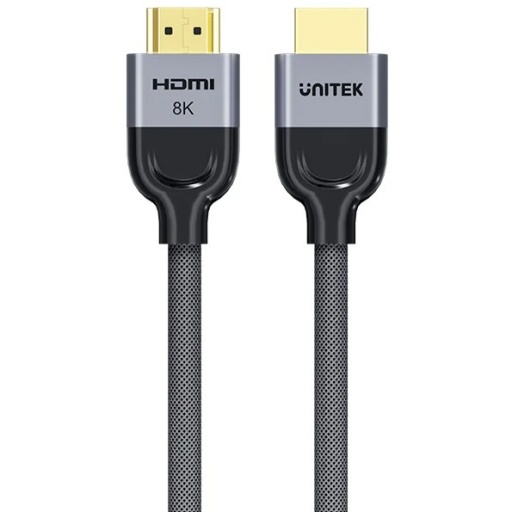 Cable HDMI Unitek 2.1 Trenzado 1 metro 8K 48 Gbps