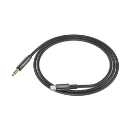 Cable Hoco UPA19 Usb-c A Jack 3,5 mm Negro 1 metro