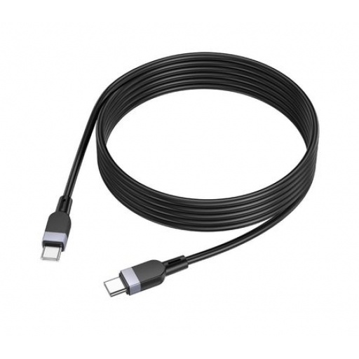 Cable Hoco X109 USB-C 60 W de 2 m para Carga Diaria Negra