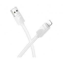 Cable Hoco X113 USB-a a Lightning en Color Blanco