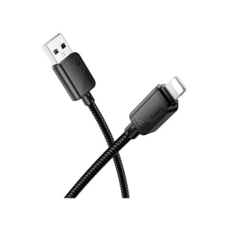 Cable Hoco X113 Lightning 1 m Negro Carga y Datos