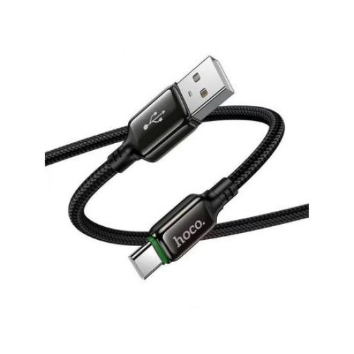 Cable Hoco X127 USB-C a USB-C 60 W Negro de 1 metro
