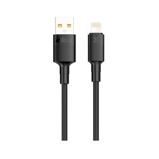 Cable Inkax CB-73 Usb A Lightning Negro 3,1 A