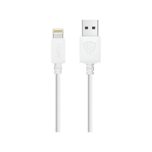 Cable Inkax CK-01 Micro USB 1 m Blanco 2,1 a de Carga y Datos