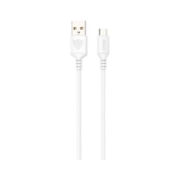 Cable Inkax Micro USB 3,1 a de 1 metro en Color Blanco