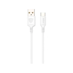 Cable Inkax X01 USB-C 1 metro Blanco para Carga y Datos