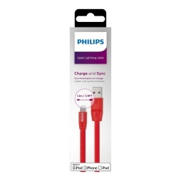 Cable Philips USB A a Lightning DLC2508C 1,2 metros