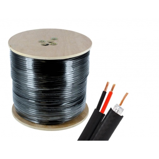 Cable Siam�s NRG+ Coaxial Y Corriente de 100 metros
