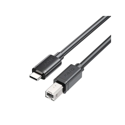 Cable USB-C Unitek para Impresoras USB-B de 5 m Negro