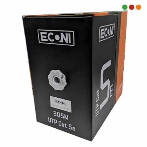 Cable UTP Innova Cat5e Exterior 305 m Negro CCA