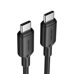 Cable Usb-c A USB-C Vention Trcbh 2 metros 3 a Negro