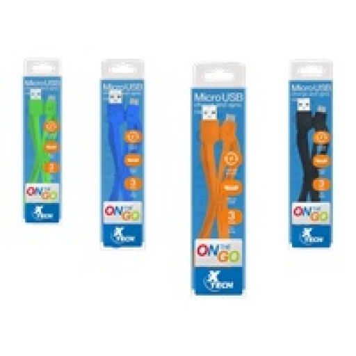 Cable Micro USB Xtech Pack de 10 para Carga y Datos