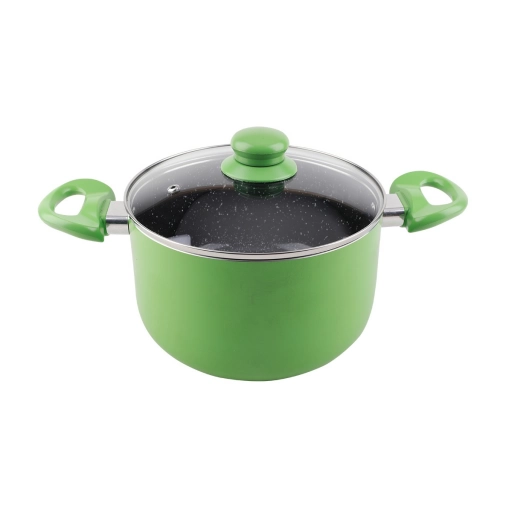 Cacerola Cuori Verde 14 cm Cer�mica Antiadherente Compacta
