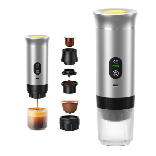 Cafetera Port�til Espresso Ledstar 3 en 1 para C�psulas