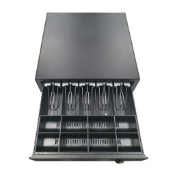 Caj�n de Dinero OCOM ECD410 Met�lico 5 Compartimentos