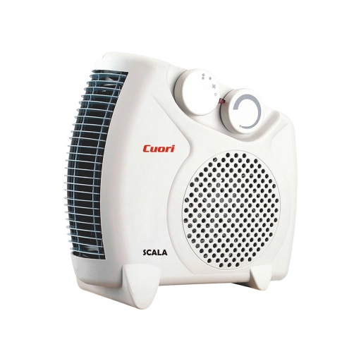 Caloventilador Cuori Scalla 2.000 W 2 Posiciones Blanco