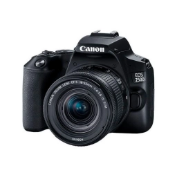 Cmara Canon EOS 250D 24.1MP WiFi con Lente 18-55mm