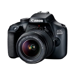 Cmara Canon EOS 4000D 18MP WiFi con Lente 18-55mm