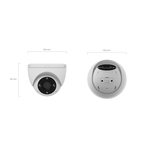 C�mara Ezviz CS-H4 WiFi 2K 3 MP con IA e IP67