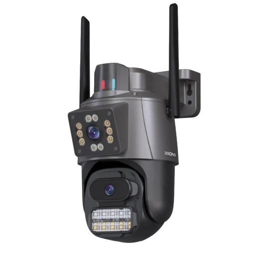 C�mara de Seguridad Xion Doble Lente 6 MP WiFi Exterior
