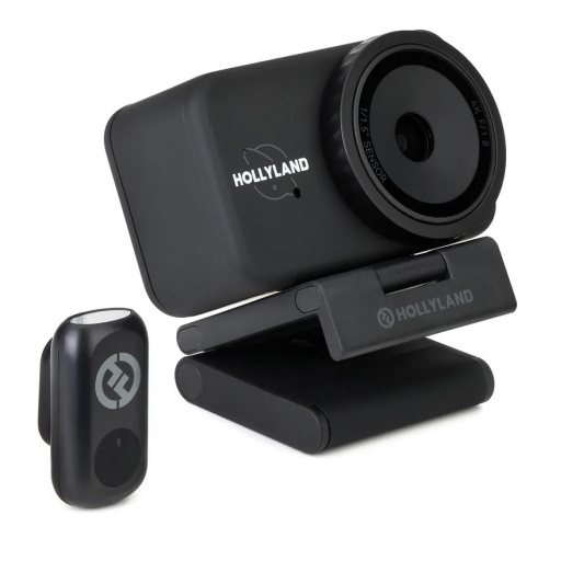 C�mara Web Hollyland Lyra 4K con Transmisor Negra