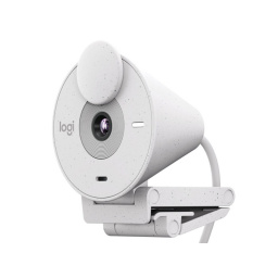 C�mara Web Logitech Brio 300 Full HD USB-C Off White