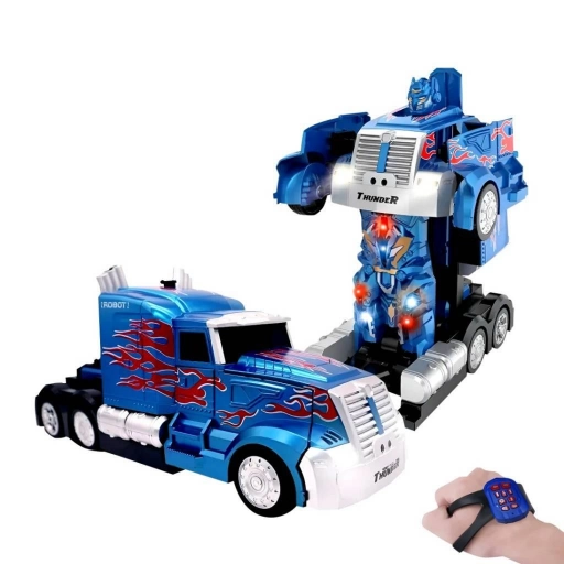Cami�n Transformer Ledstar MD910 con Luces y Sonido