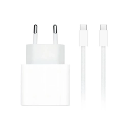 Cargador Apple USB-C + Cable Apple USB-C a USB-C