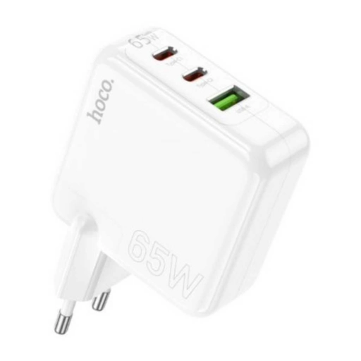 Cargador de Pared Hoco C115A 65W con 2 USB-C y USB-A