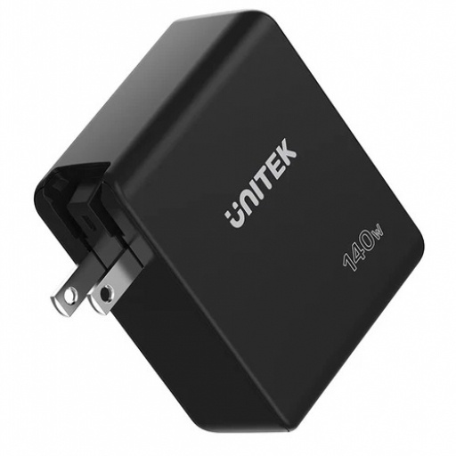 Cargador GaN Unitek 140W Universal 2 USB-C PD 1 USB-A