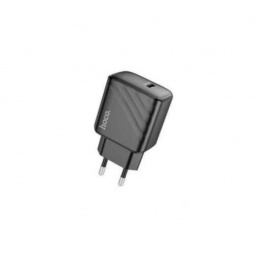 Cargador Hoco CS22A USB-C PD 30 W Negro de Pared