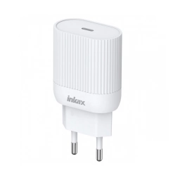 Cargador Inkax Y24 USB-C PD 20 W Blanco Compacto
