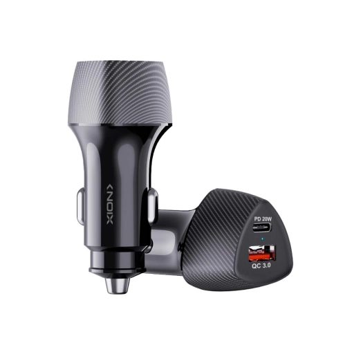 Cargador para Auto Xion 20W 2 Puertos USB-C USB-A