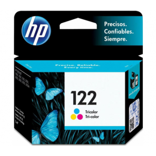 Cartucho HP 122 Tricolor Original para Impresiones Vivas