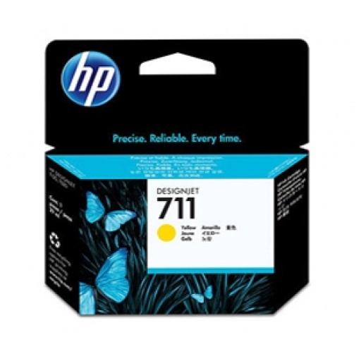 Cartucho HP 711 Amarillo Original 29 ml para DesignJet