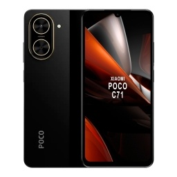 Celular Xiaomi POCO C71 4G 4 GB 64 GB Negro Power Black