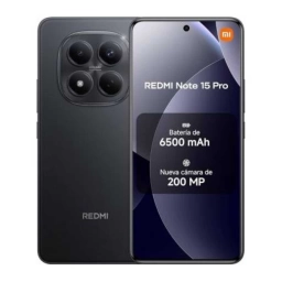 Celular Xiaomi Redmi Note 15 Pro 4G 12 GB 512 GB Negro