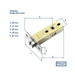 Cerrojo Inteligente Bsmart Single Bolt para Puerta Principal