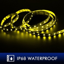 Cinta LED Unicom SMD3528 Amarilla 5 metros IP68