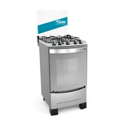 Cocina a Gas TEM Celebración 4H con Horno 48L