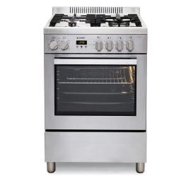 Cocina Combinada James C-60 SPRO 4 Hornallas Acero Inoxidable