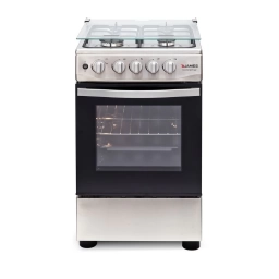 Cocina a Gas CEP C-510 MIT G2 4 Hornallas Inox