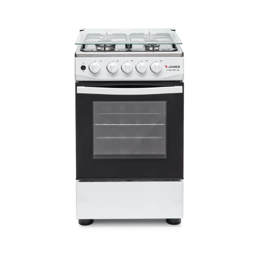 Cocina A Gas James C-505 MBT G2 4 Hornallas Blanca