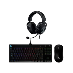Combo Gamer Logitech G Pro Teclado + Mouse + Auriculares