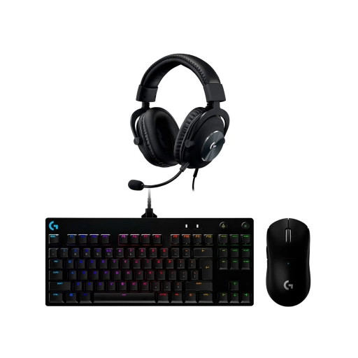 Combo Gamer Logitech G Pro Teclado + Mouse + Auriculares