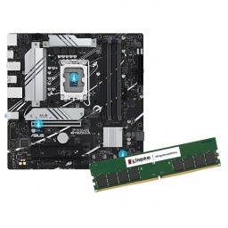 Combo Gamer Motherboard Asus Prime B760M + Memoria RAM Kingston 16GB DDR5