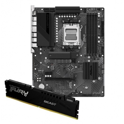 Combo Gamer Motherboard AsRock B650 + Memoria Ram Kingston 16GB DDR5