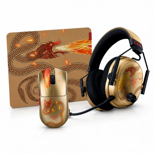 Combo Gamer Razer Counter Strike 2 Auricular + Mouse + Pad